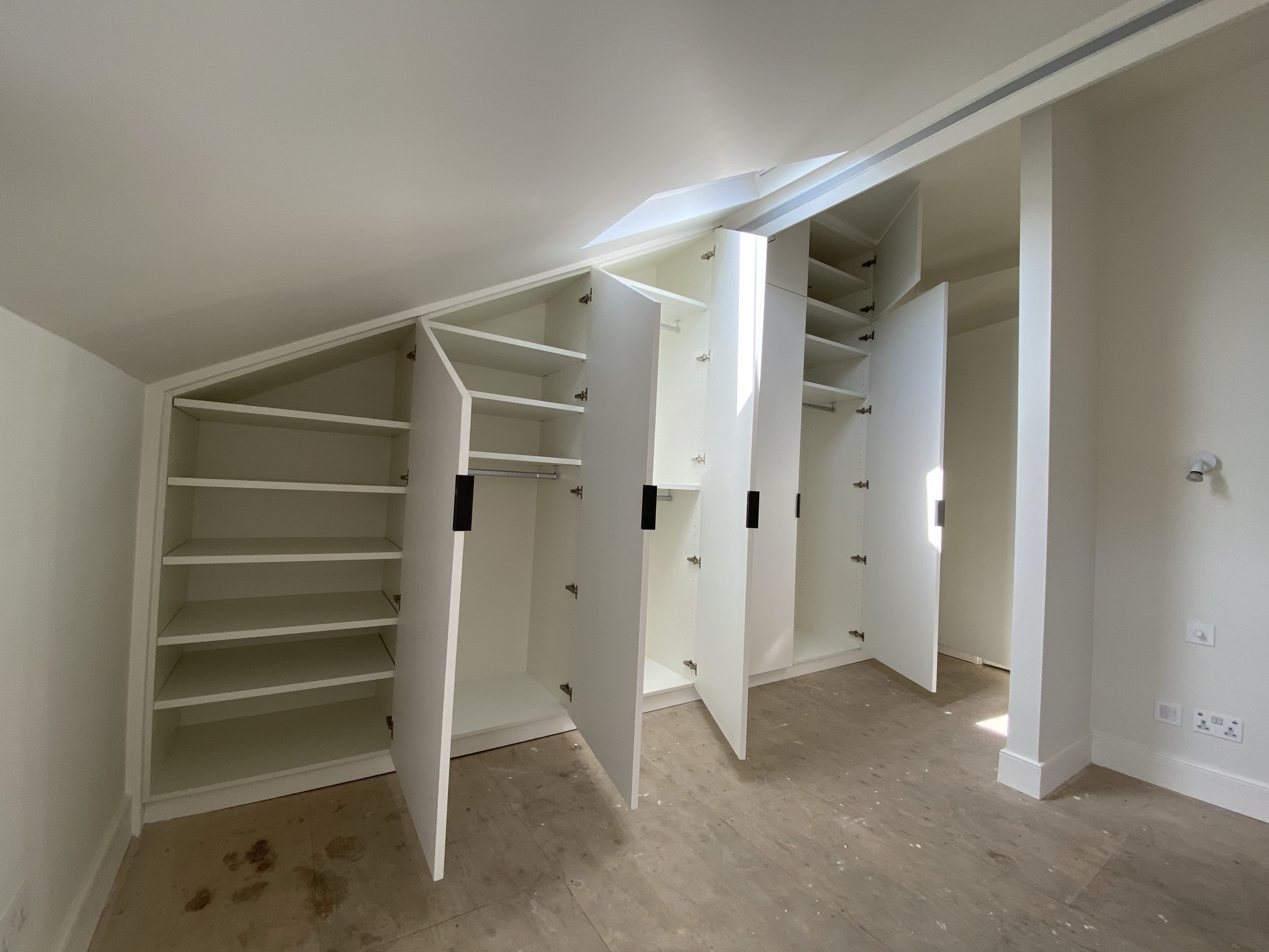 White Fitted Storage